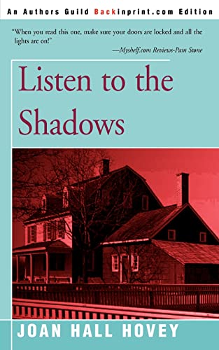 Listen to the Shadows book cover