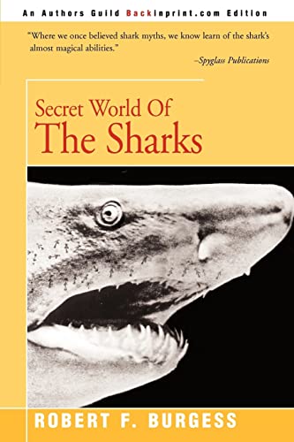 Secret World Of The Sharks book cover