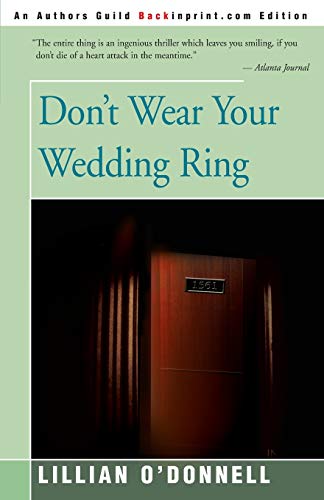Don't Wear Your Wedding Ring book cover