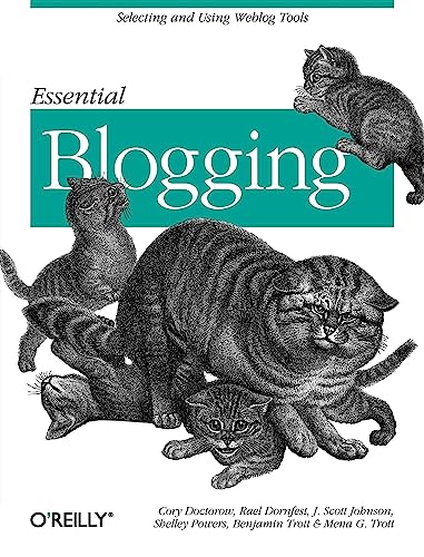 Essential Blogging book cover