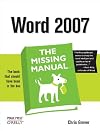 Word 2007: The Missing Manual