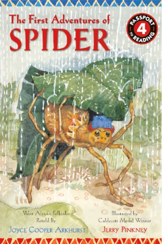 The First Adventures of Spider (By: Jerry Pinkney,Joyce Cooper Arkhurst) cover