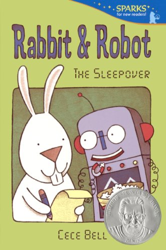 Rabbit And Robot: The Sleepover (By: Cece Bell) cover