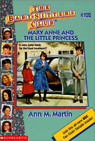 Mary Anne and the Little Princess cover