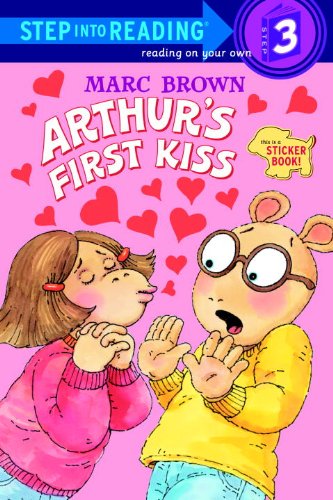 Cover of Arthur's First Kiss (Step Into Reading Sticker Books)