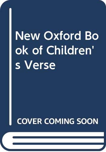 Cover of New Oxford Book of Children's Verse