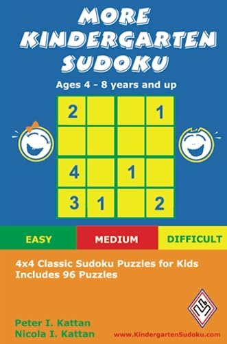 Cover of More Kindergarten Sudoku