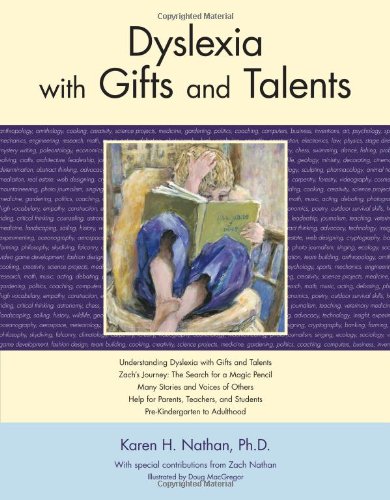 Cover of Dyslexia with gifts and talents