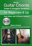 Ultimate Guitar Chords Scales Arpeggios Handbook 240 Lessons For All Levels Book Streaming Video Course