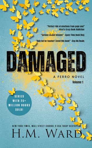 Damaged book cover