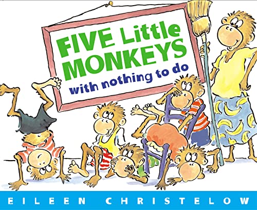 Cover of Five Little Monkeys with Nothing to Do