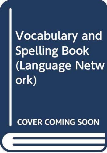 Cover of Vocabulary and Spelling Book (The Language of Literature, Grade 8)