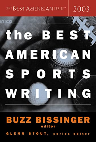 The Best American Sports Writing 2003 cover