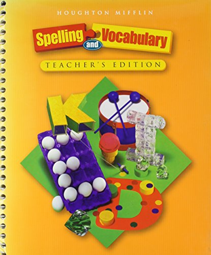 Cover of Spelling and Vocabulary