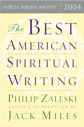 The Best American Spiritual Writing 2004 book cover