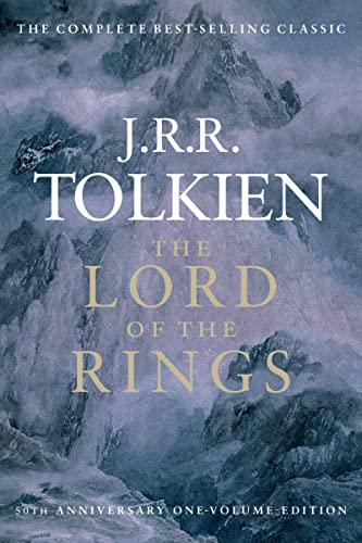 Book cover for The Lord of the Rings by J.R.R. Tolkien — Editorial Identification.
