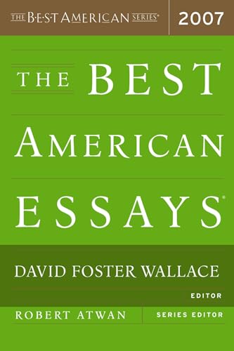 The Best American Essays 2007 book cover