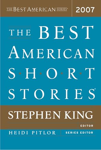 The Best American Short Stories 2007 book cover