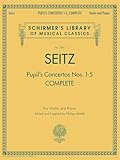 Pupils Concertos Complete Schirmer Library Of Classics Volume 2054 Violin And Piano Schirmers Library Of Musical Classics