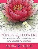 Ponds And Flowers Beautiful Watergardens Coloring Book