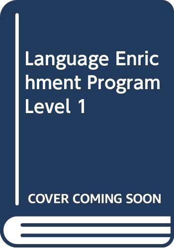 Cover of Language Enrichment Program Level 1