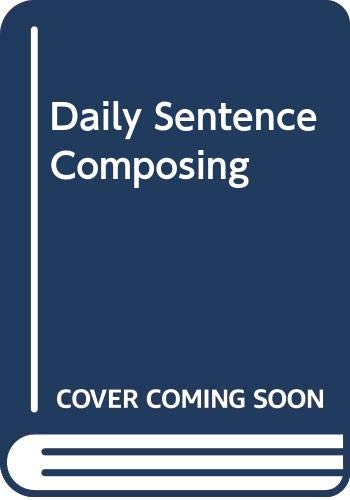 Cover of Daily Sentence Composing