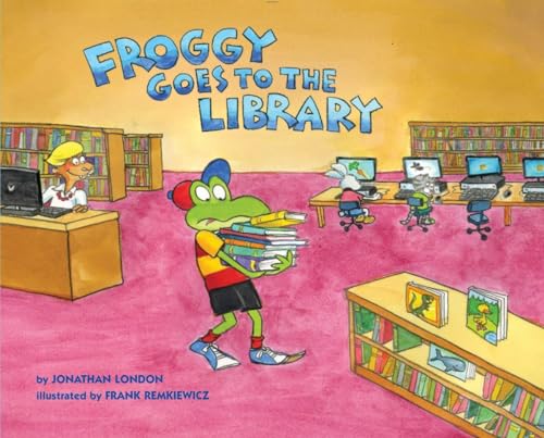 Froggy Goes to the Library book cover