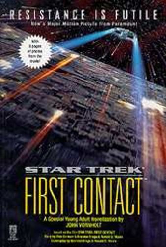 Star Trek: First Contact (By: John Vornholt) cover
