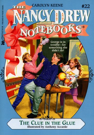 The Clue in the Glue book cover