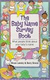 Baby Name Survey Book