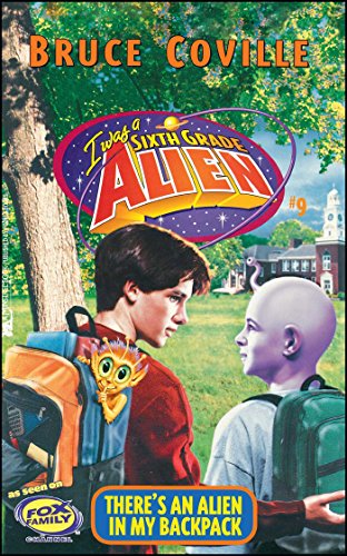 There's An Alien In My Backpack book cover