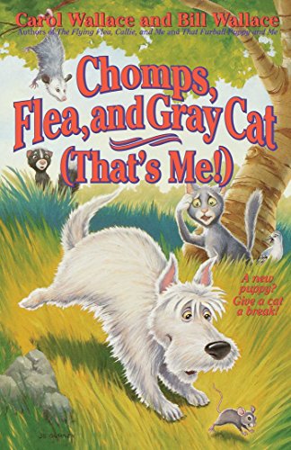 Chomps, Flea, and Gray Cat book cover