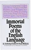 Immortal Poems of the English Language
