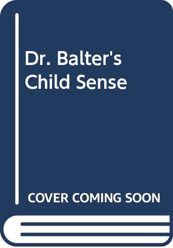 Dr. Balter's Child Sense cover