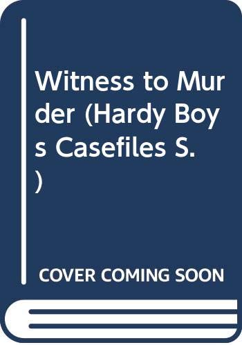 Witness to Murder book cover