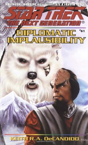 Diplomatic Implausibility (By: Keith R.A. DeCandido) cover