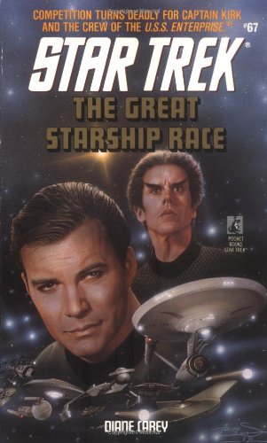 The Great Starship Race (By: Diane Carey) cover