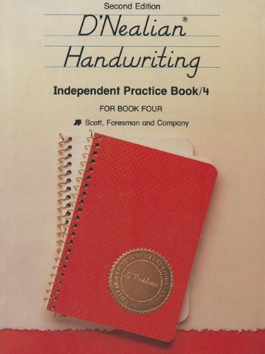 Cover of D'Nealian Handwriting, Independent Practice/Grade 4