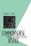 Commonsense Justice Jurors Notions Of The Law