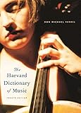 The Harvard Dictionary Of Music Harvard University Press Reference Library