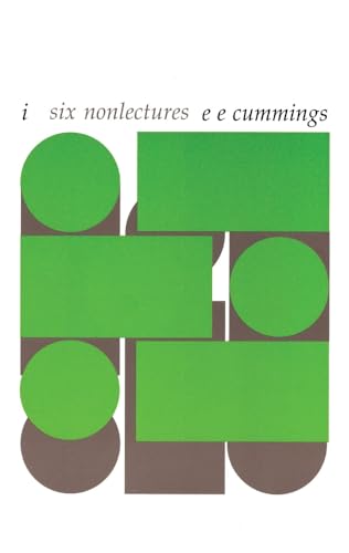 i: Six Nonlectures (By: E.E. Cummings) cover