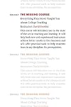 The Missing Course: Everything They Never Taught You about College Teaching