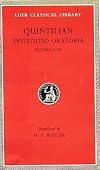 Institutio Oratoria, books 1-3 (Loeb Classical Library)
