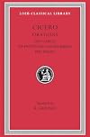 Cicero: B. Orations, Pro Caelio. De Provinciis Consularibus. Pro Balbo.