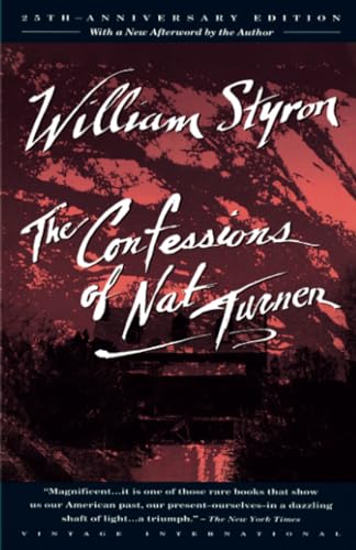 The Confessions of Nat Turner book cover