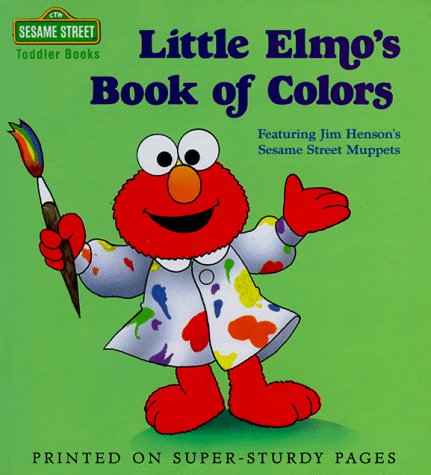Cover of Little Elmo's book of colors