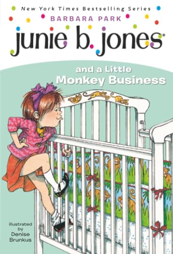 Junie B. Jones and a Little Monkey Business book cover
