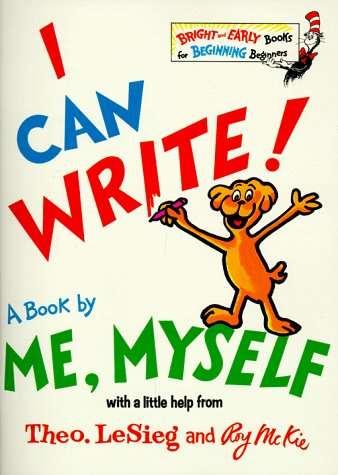 I Can Write! book cover