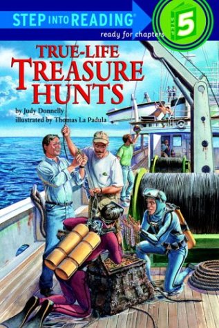 True-Life Treasure Hunts (By: Judy Donnelly) cover