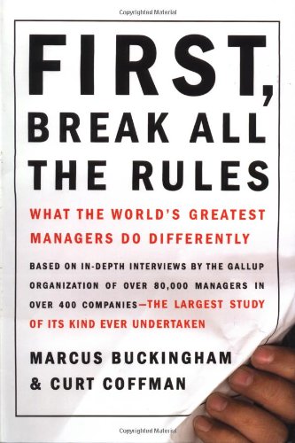 First, Break All the Rules book cover